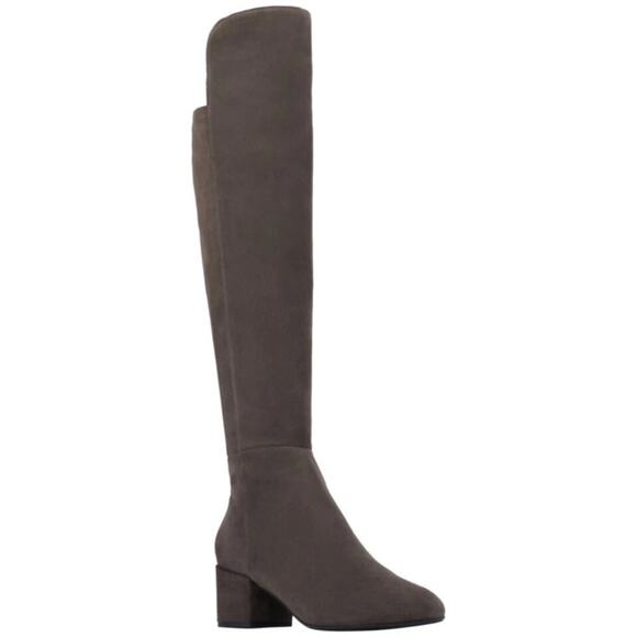Michael Kors Womens Bromley Flat Boot Knee-High, Grey Size 7.5M - Picture 2 of 5